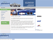 Tablet Screenshot of desertautosport.com